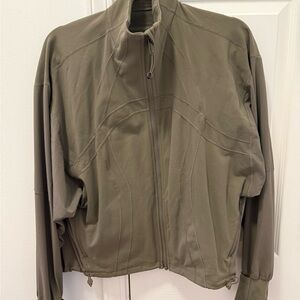lululemon athletica Olive relaxed define jacket